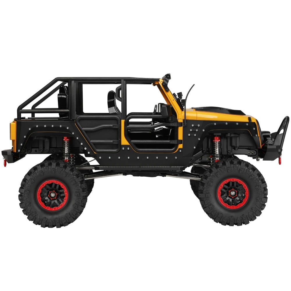 Wltoys 104026 4WD RC Car RTR 1/10 2.4G Rock Crawler Off-Road Climbing Truck Full Proportional LED Light Vehicles Models Toys