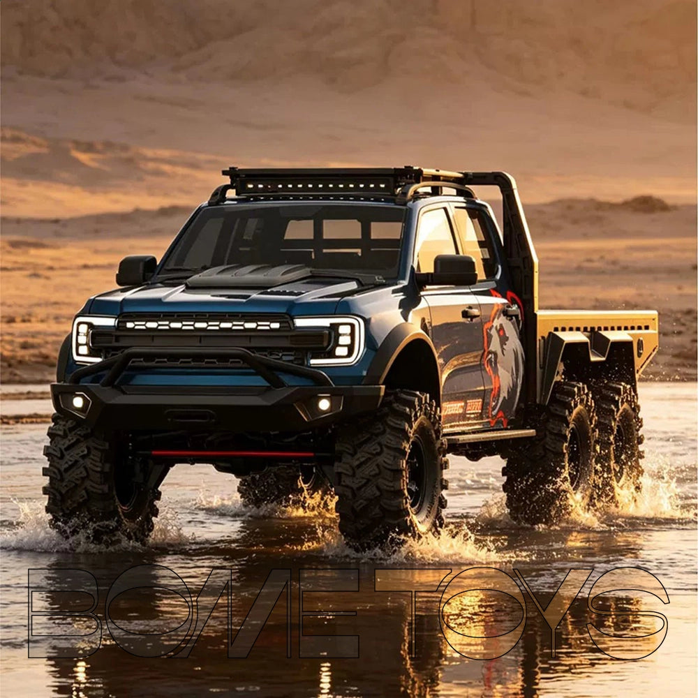 CROSSRC EMO X7 Big Bad Wolf XL4 Big Bad Bear 1/8 RC Rock Crawler Trail Truck