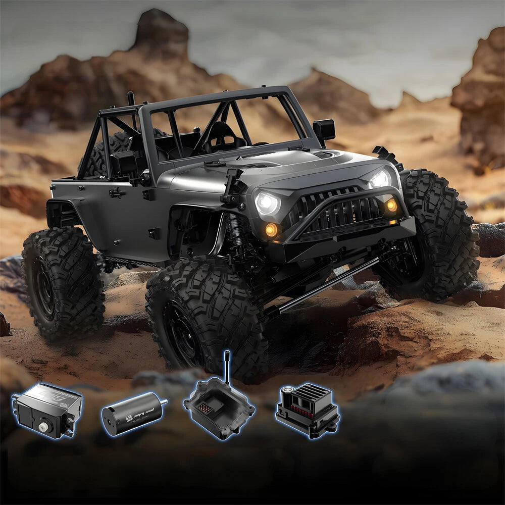 MJX Hyper Go H12Y H12Y+ RC Car 1/12 4WD Brushless 2.4G Full Scale Large Scale Climbing Off Road Vehicle