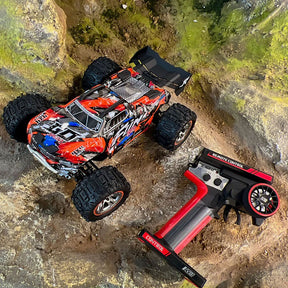 Wltoys 184008 RC Car RTR 1/18 70KM/H 4WD Brushless Off-Road High Speed LED Light Truck Full Proportional RC Car Toys