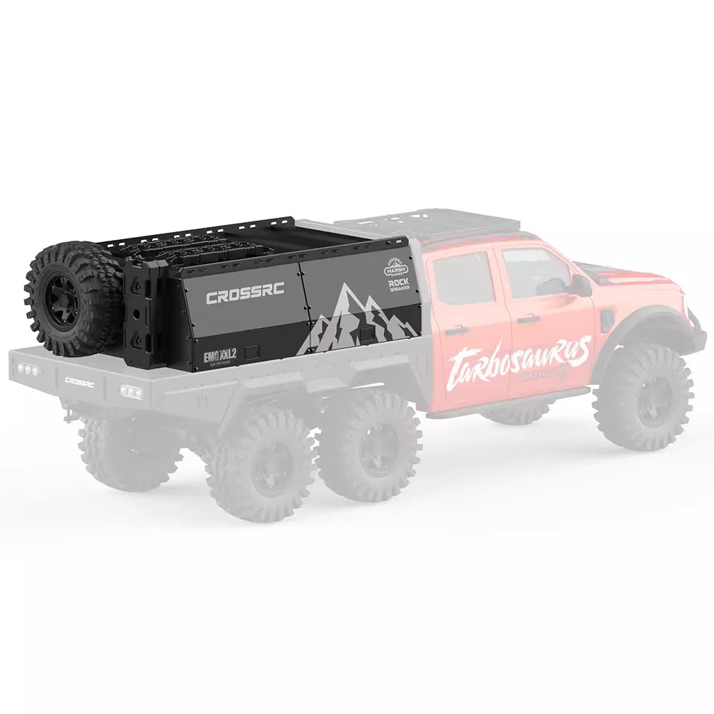 CROSSRC EMO XXL2 Tyrannosaurus 1/5 RC Car Rear trunk modification accessories