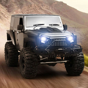 MNRC MN222 4WD RC Car 1/10 Rock Crawler Off-Road Climbing Truck Full Proportional RC Toys LED Light