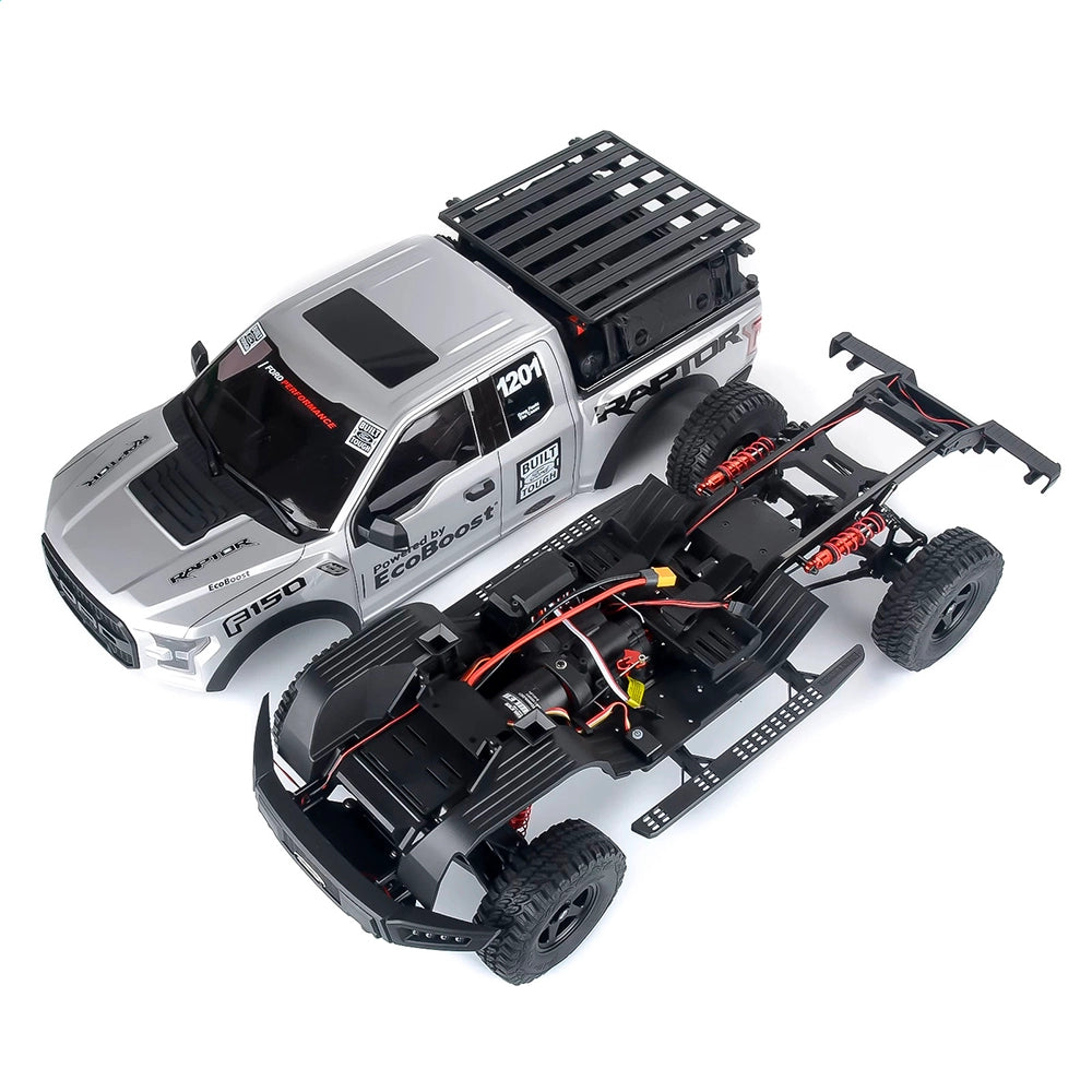 TRACTION HOBBY New RAPTOR F150 1/8 Brushless RC Crawler RTR with Selectable Drive Modes and Remote Locking Diffs