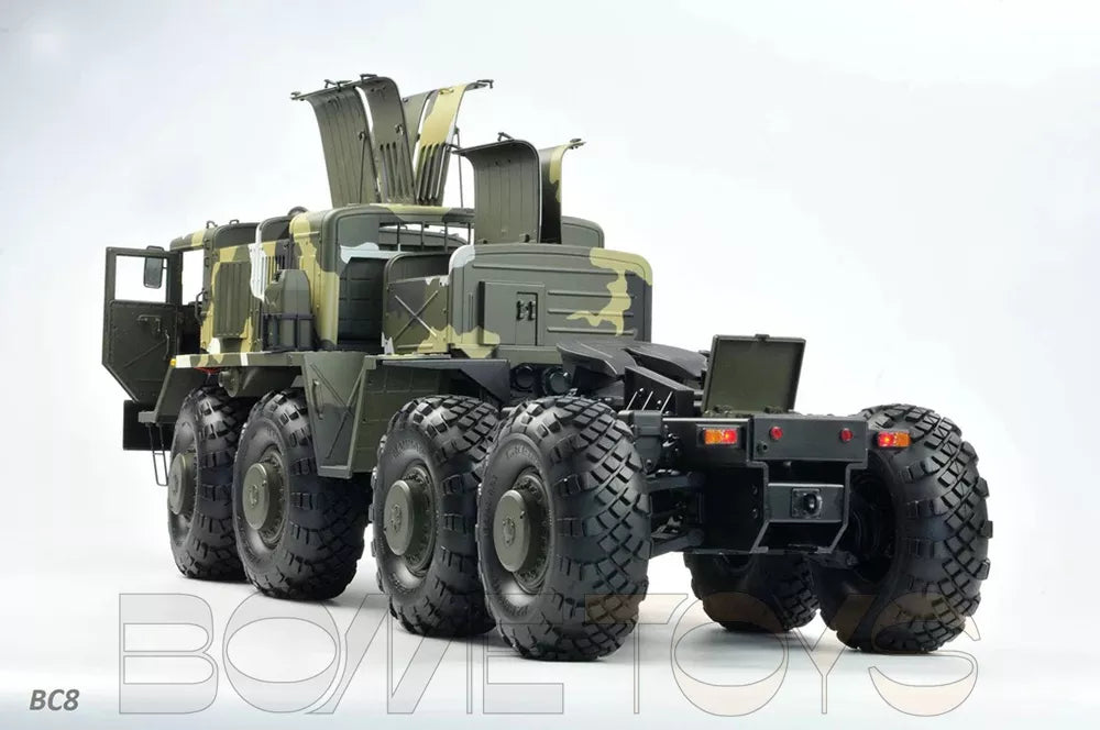 CROSSRC BC8 Mammoth 8x8 1/12 Scale RC Car Military Transport Climbing Car Off-road Model 8WD Toy KIT/RTR