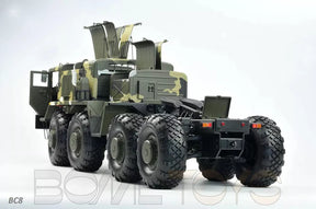 CROSSRC BC8 Mammoth 8x8 1/12 Scale RC Car Military Transport Climbing Car Off-road Model 8WD Toy KIT/RTR