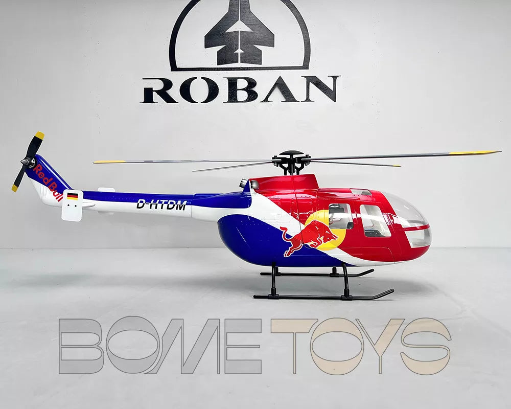 ROBAN BO-105 450L RC Helicopter 4-Blade 2.4G 11CH GPS Stabilized PNP/RTF With X2 Flight Controller