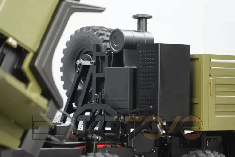 CROSSRC SC8 Metal Version 1/12 RC Military Truck 8X8 RC Car Dual Front Axle Steering Simulation Off-Road Vehicle KIT/RTR