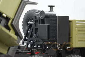 CROSSRC SC8 Metal Version 1/12 RC Military Truck 8X8 RC Car Dual Front Axle Steering Simulation Off-Road Vehicle KIT/RTR