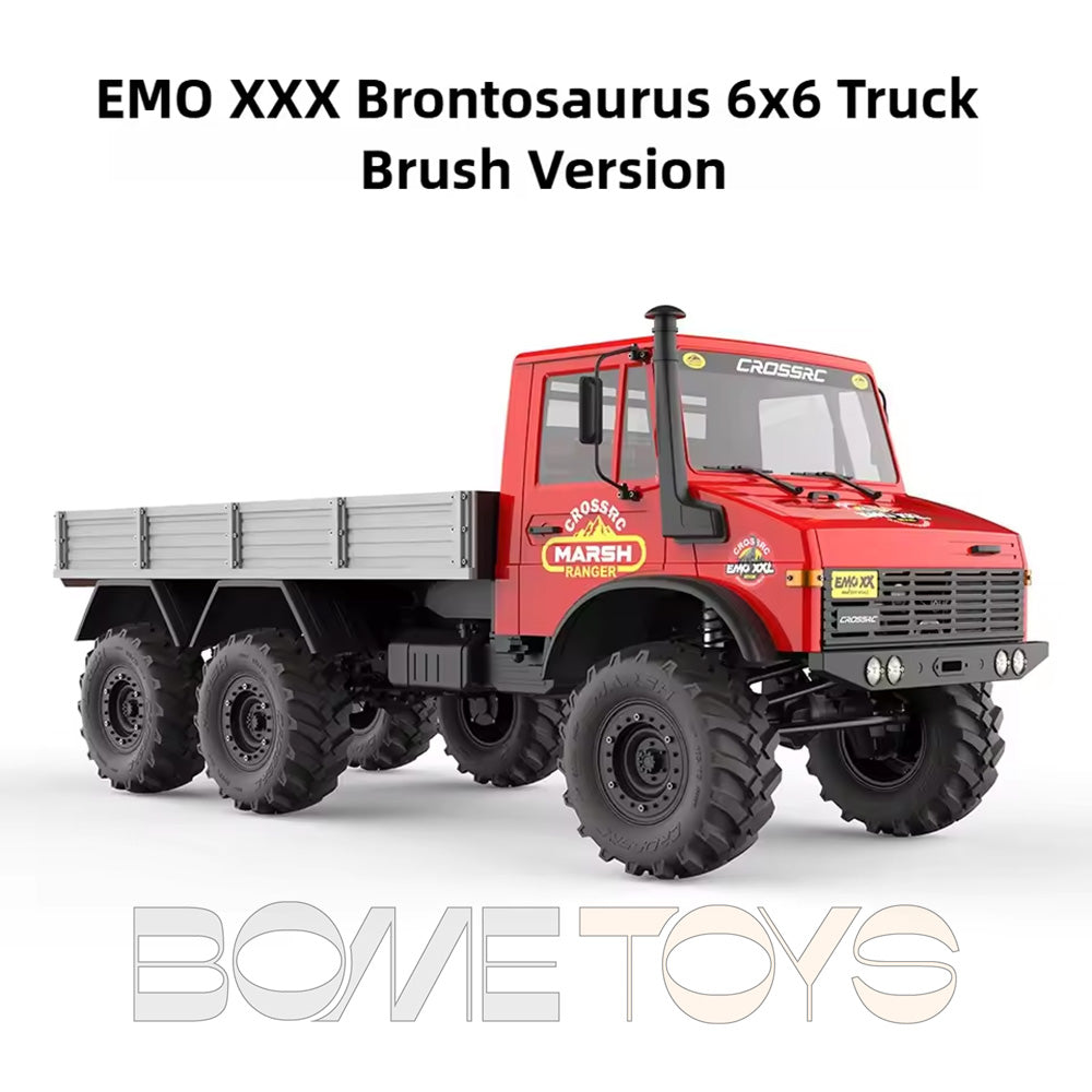 CROSSRC EMO XX Big Dinosaur Sword Dragon Thunder Dragon 1/6 RC Car 4x4 6x6 Climbing Crawler Rally Truck Off-Road Vehicle