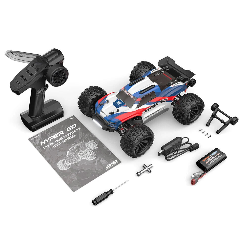 MJX Hyper Go 16212 1/16 Brushless 4WD Off-Road RC Truck – 45 km/h RTR