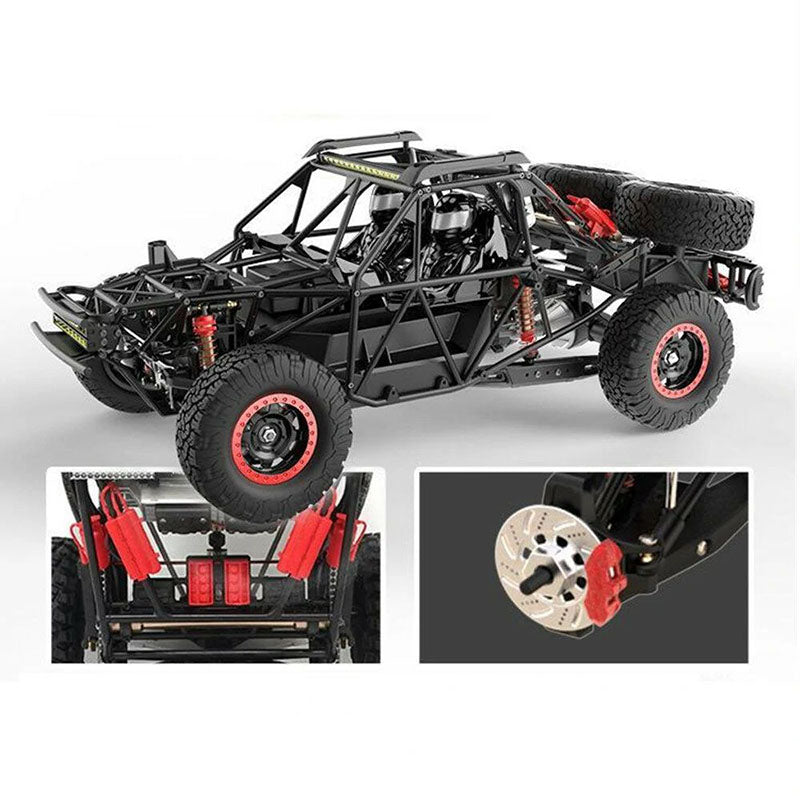 UDIRC 1002 1002SE RC Car 1/10 2.4G 4WD 60km/h Brushless Short Course Truck LED Light Gyro All Terrain Desert Off Road Truck