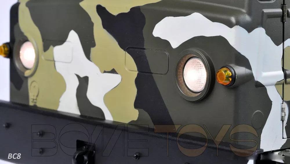 CROSSRC BC8 Mammoth 8x8 1/12 Scale RC Car Military Transport Climbing Car Off-road Model 8WD Toy KIT/RTR