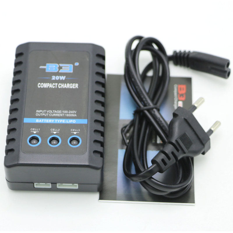 IMAX RC B3 20W Pro 10W Compact Balance Charger for 2S 3S 7.4V 11.1V Lithium LiPo Battery