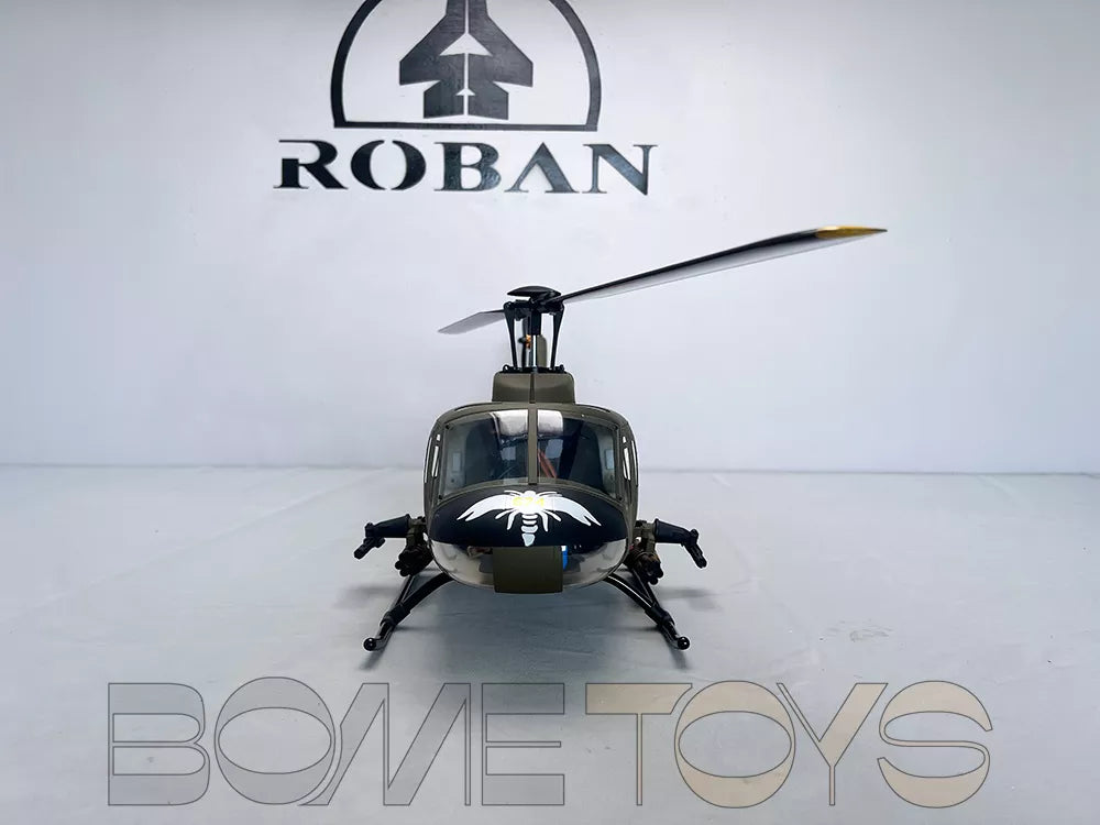 ROBAN 470 UH-1D RC Helicopter GPS X2 Flight Control System LED Lighting System PNP/RTF Version Helicopter