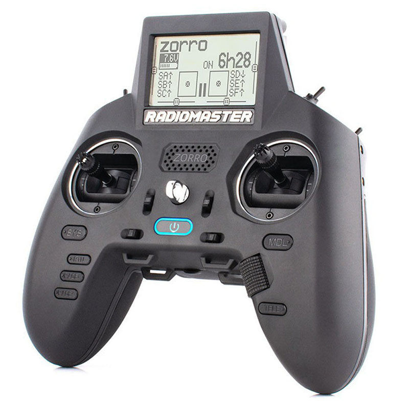 RadioMaster Zorro Radio Transmitter 16CH Hall Sensor Gimbals CC2500/JP4IN1/ELRS Multi-protocol OpenTX/EdgeTX System for RC Drone