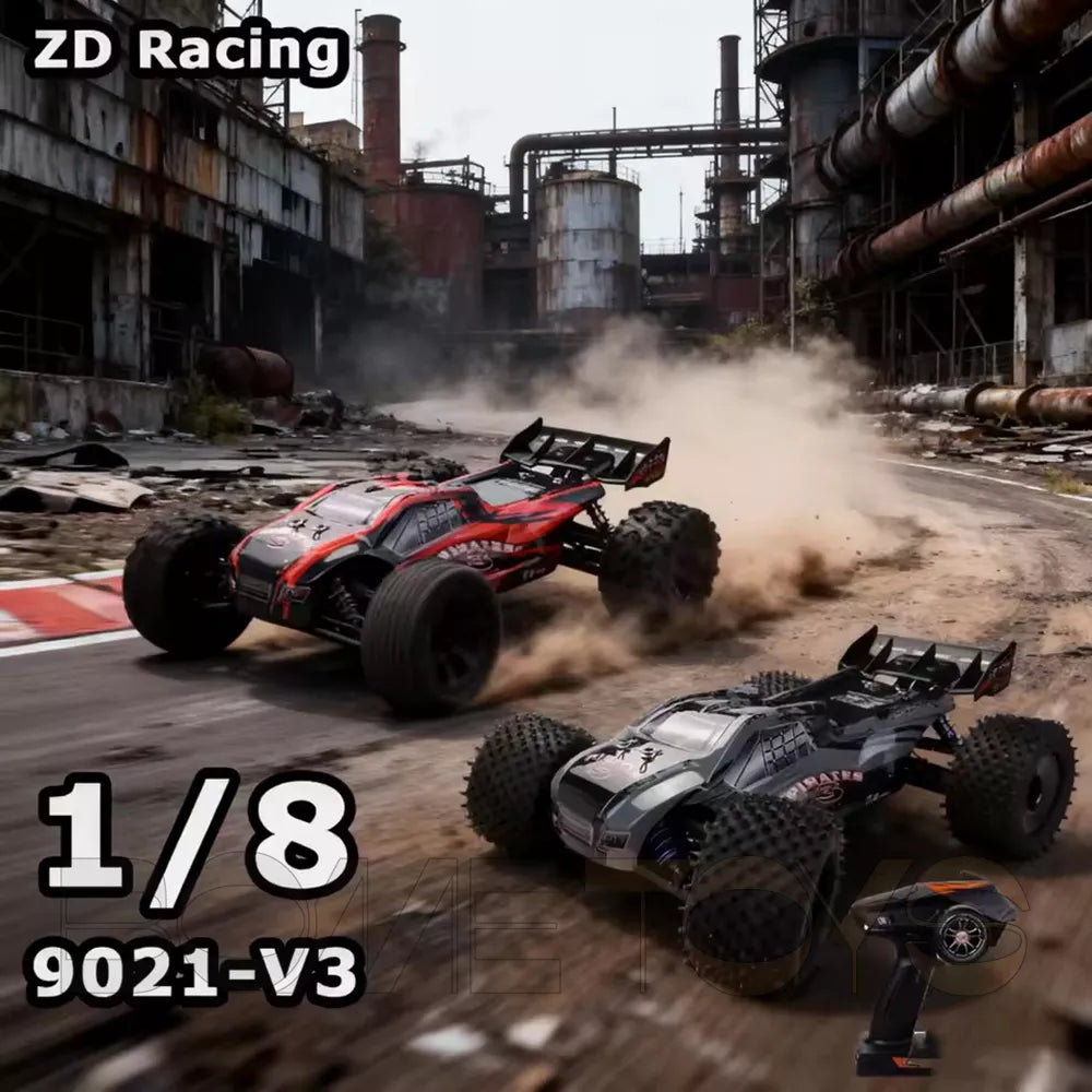 ZD Racing 9021-V3 1/8 4WD 80km/h 2.4G 120A ESC Brushless RC Car Full Scale Electric Racing truck