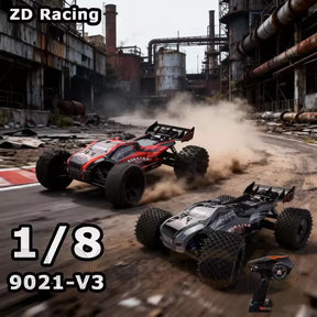 ZD Racing 9021-V3 1/8 4WD 80km/h 2.4G 120A ESC Brushless RC Car Full Scale Electric Racing truck