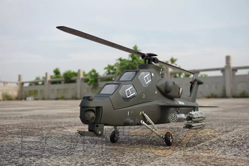 ROBAN 470 CAIC Z-10 4-Blade RC Helicopter GPS X2 Flight Control LED Lighting System PNP/RTF Version Helicopter