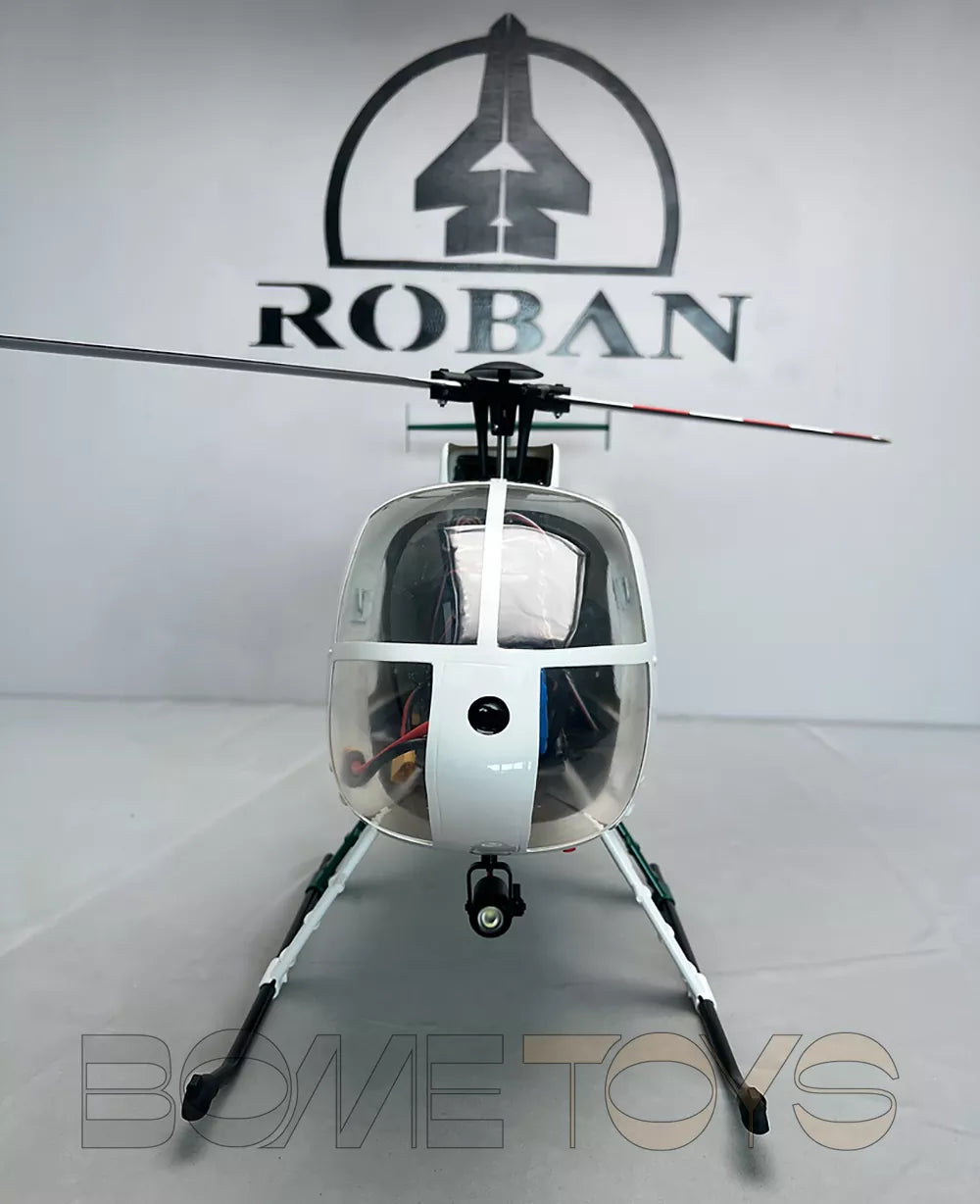 ROBAN 470 MD-500E Bird Helicopter GPS X2 Flight Control System LED Lighting System PNP/RTF Version RC Helicopter