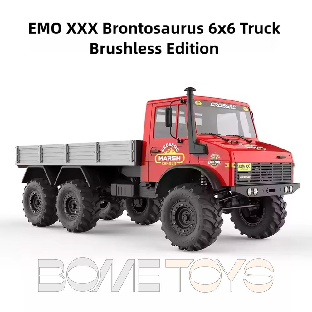 CROSSRC EMO XX Big Dinosaur Sword Dragon Thunder Dragon 1/6 RC Car 4x4 6x6 Climbing Crawler Rally Truck Off-Road Vehicle