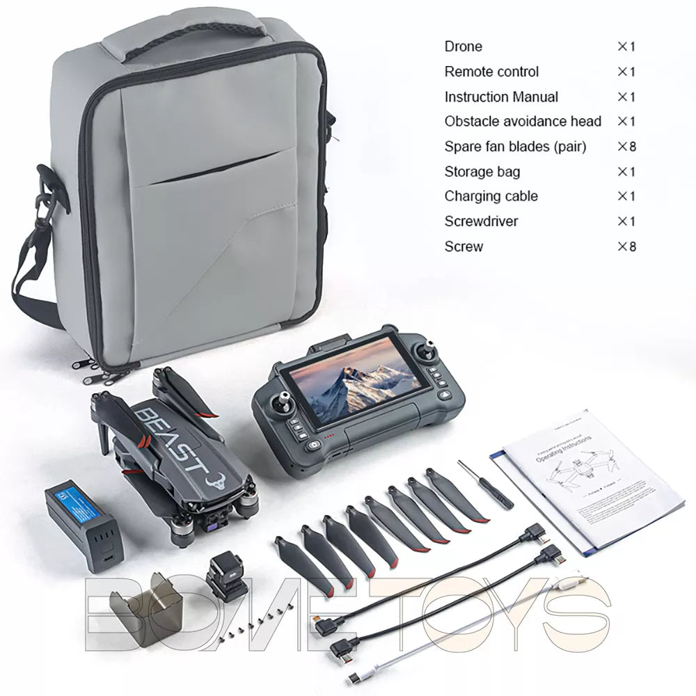 ZLL SG603 MAX 4K Drone 3-Axis Gimbal Intelligent Obstacle Avoidance GPS 5G Quadcopter with 5.5 inch screen remote control