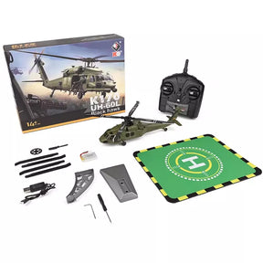 Wltoys K170 Black Hawk UH-60L RC Helicopter 4 CH Four Propeller Simulation Brushless Fixed Height Helicopter