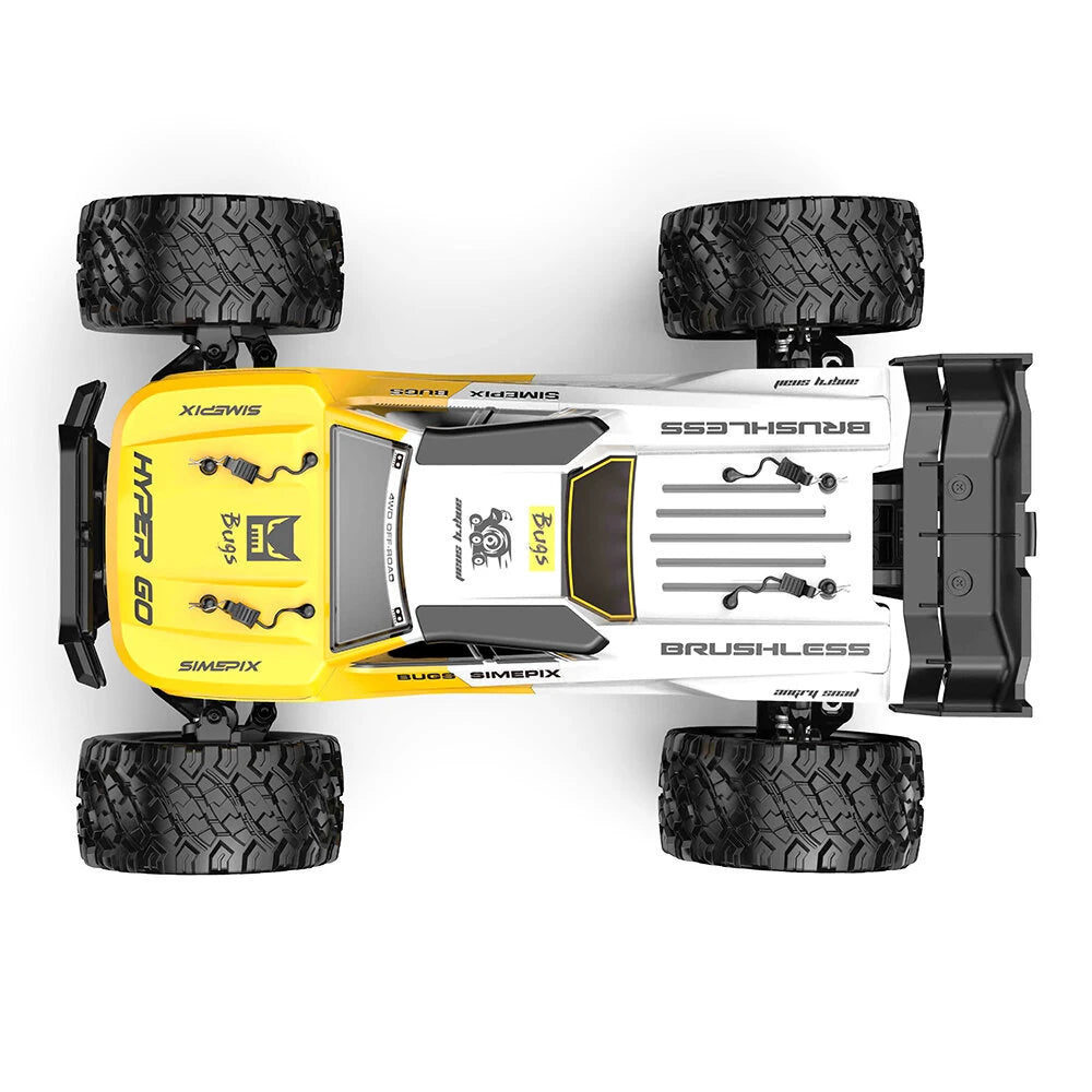 MJX HYPER GO 14207 1/14 2.4G Brushless High Speed RC Car Models 53KM/H Two Shells