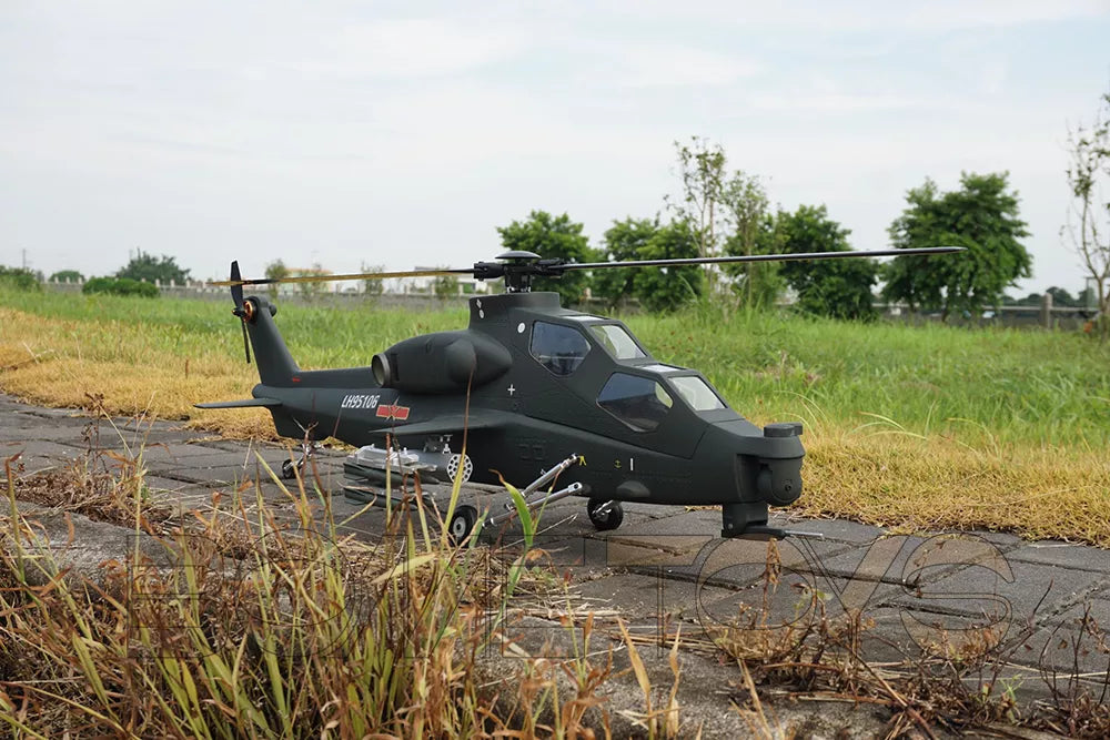 ROBAN 470 CAIC Z-10 4-Blade RC Helicopter GPS X2 Flight Control LED Lighting System PNP/RTF Version Helicopter
