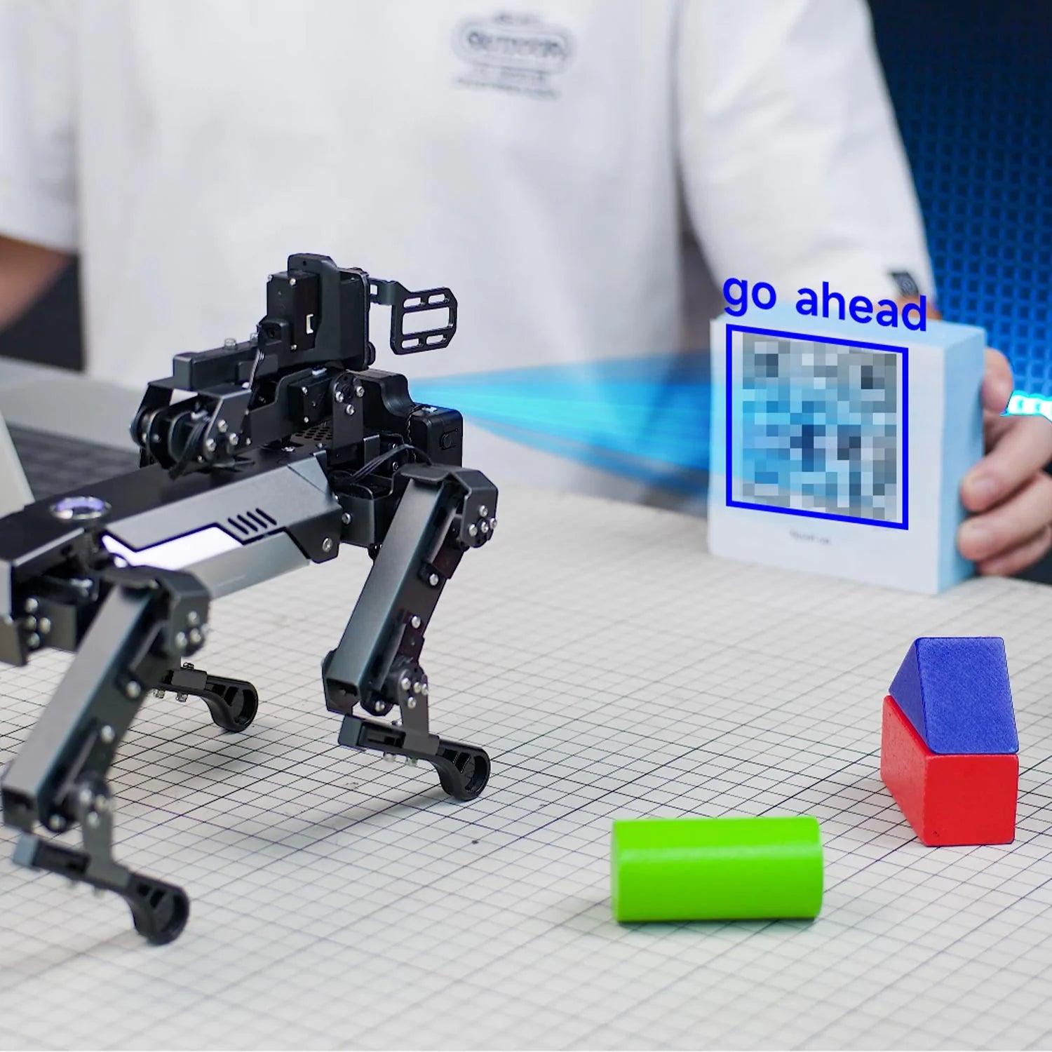 Yahboom DOGZILLA-Lite 15DOF AI Large Model Bionic Robot Dog STEM Education Python Programming Robot