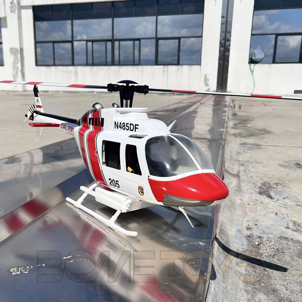 ROBAN 470 Bell-206 RC Helicopter GPS Mode PNP/RTF Version LED Lighting System with Water Tank