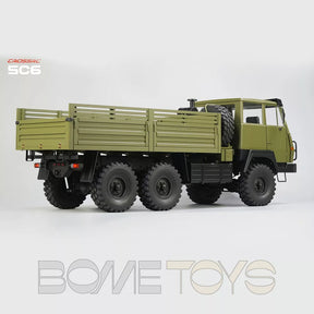 CROSSRC SC6 Metal Chassis 1/12 RC Military Truck 6X6 Transport Off-Road Vehicle KIT/RTR