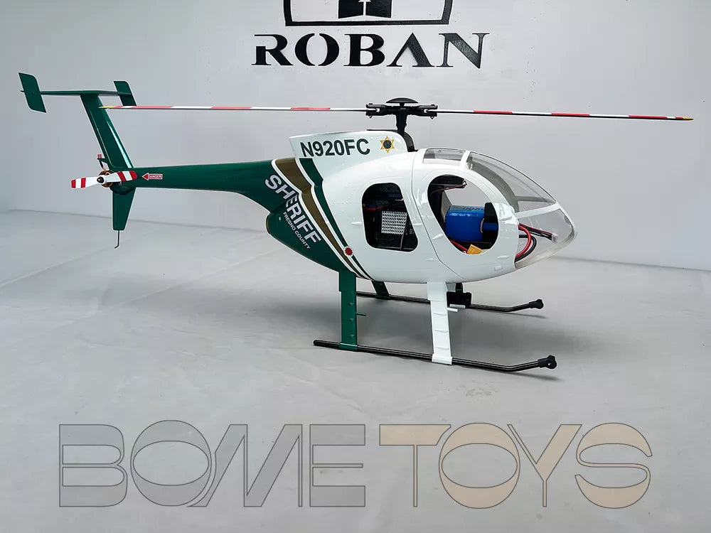 ROBAN 470 MD-500E Bird Helicopter GPS X2 Flight Control System LED Lighting System PNP/RTF Version RC Helicopter