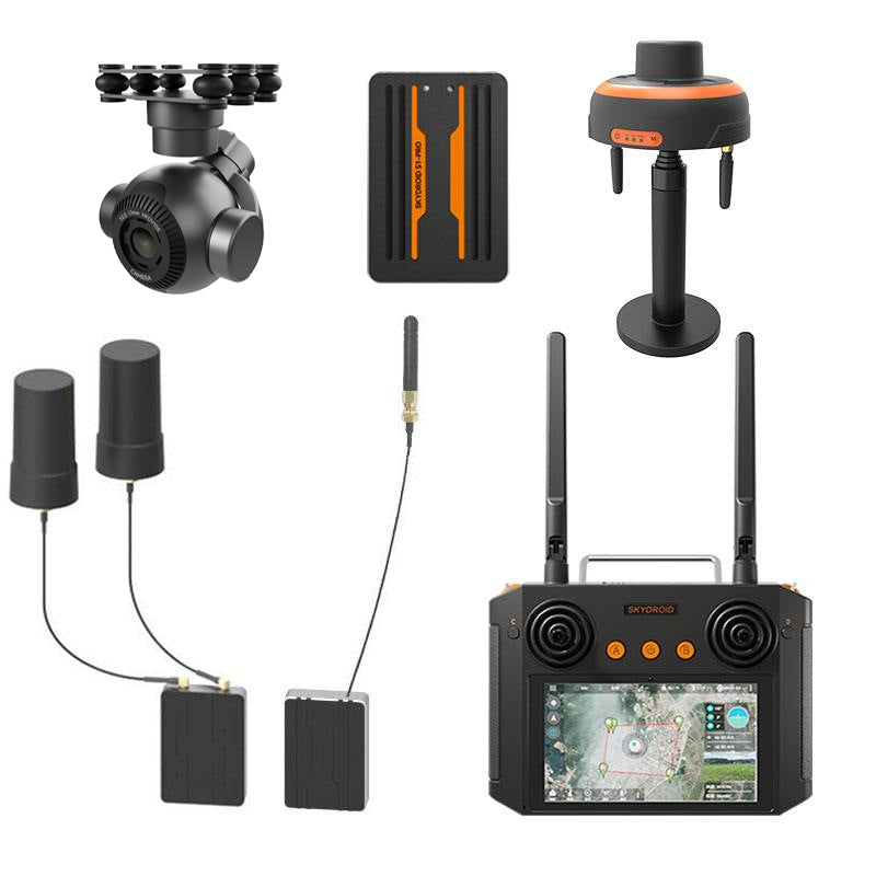 Skydroid S1 PRO UAV Control System with H12 Remote Controller 1080P Digital Video Transmission RTK Navigation Ground Station Integration