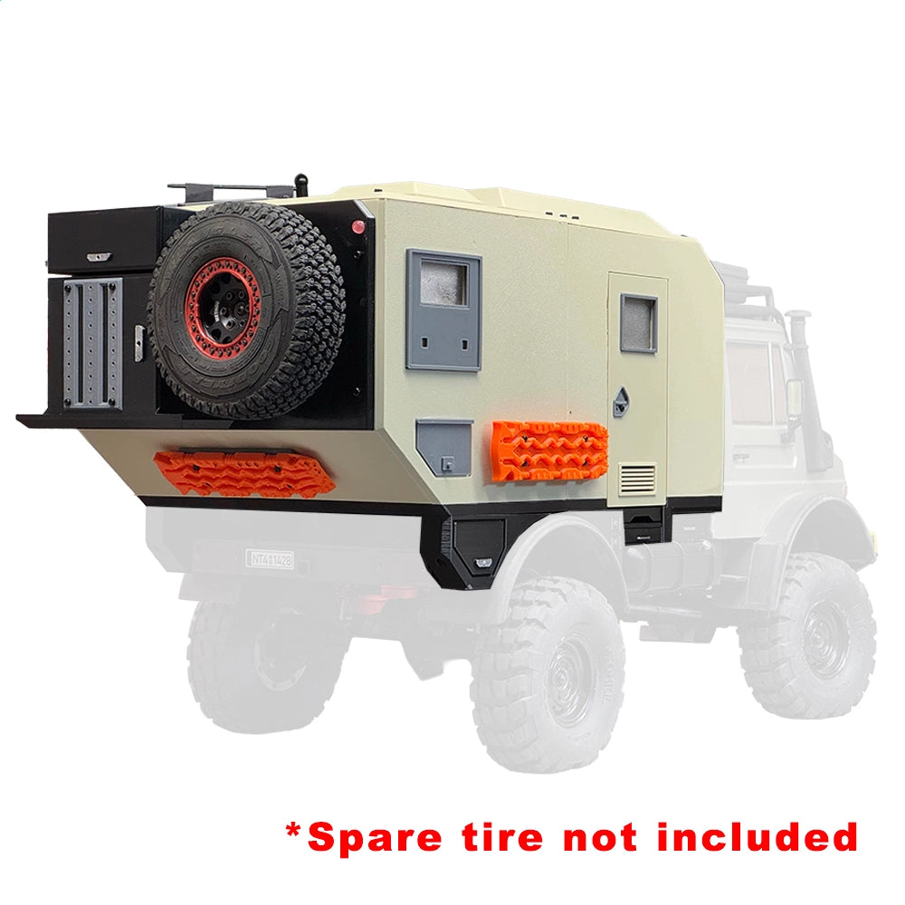 CROSSRC NT6 4x4 RC Truck Upgrade Accessories Camper Body Rear Bed