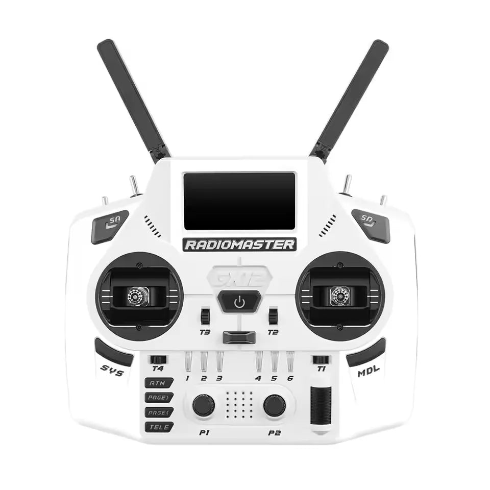 Radiomaster GX12 Crush 1000HZ 3D Digital CNC Hall Gimbal Dual Band Antenna Gemini XROSSBAND EXpressLRS Radio Controller