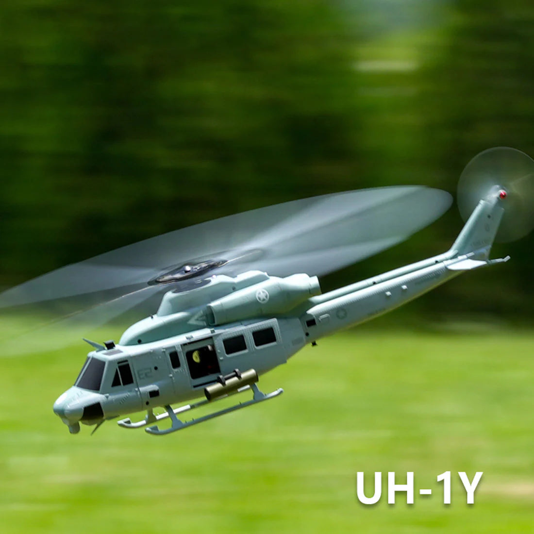 GOOSKY E2 UH-1Y Venom 1:35 Scale 6CH Dual Brushless Direct Drive Motor RC Helicopter BNF / RTF with GTS Flight Control System