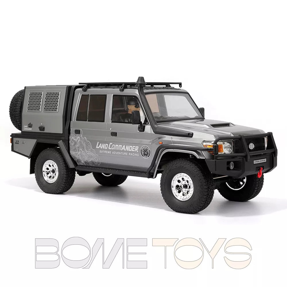 RGT EX86160 LC79 Land Commander 4WD RC Car 1/10 2.4G Rock Crawler Off-Road Climbing Truck with LED Lights Set