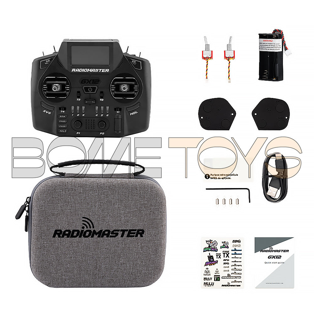 Radiomaster GX12 Dual-Band Dual 1W Gemini Xrossband ExpressLRS ELRS Radio Transmitter