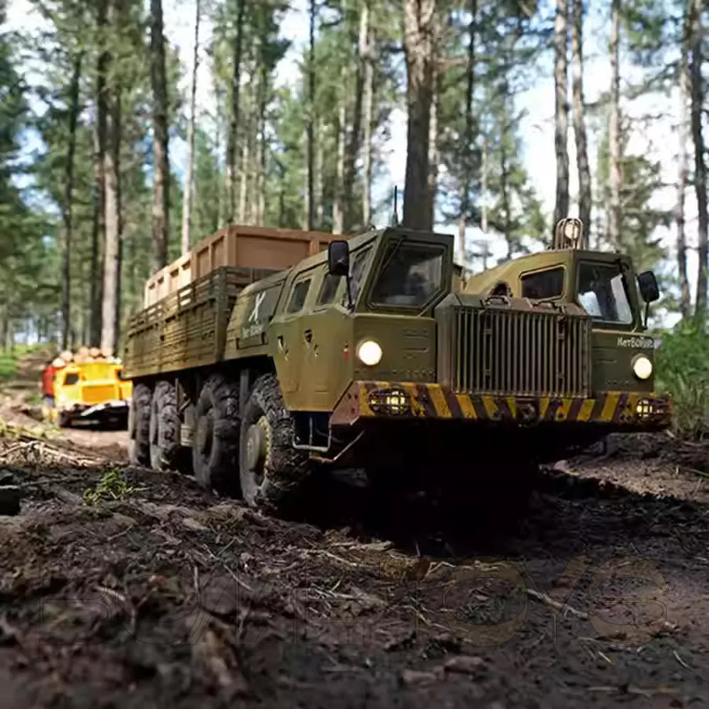 CROSSRC CC8 8x8 1/12 Scale RC Car Military Metal Transport Climbing Car Off-road Model 8WD Toy KIT/RTR