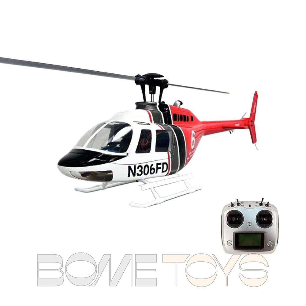 ROBAN Bell-206 450 RC Helicopter 2.4G 11CH GPS Stabilized Scale Flybarless PNP/RTF With X1 Flight Controller