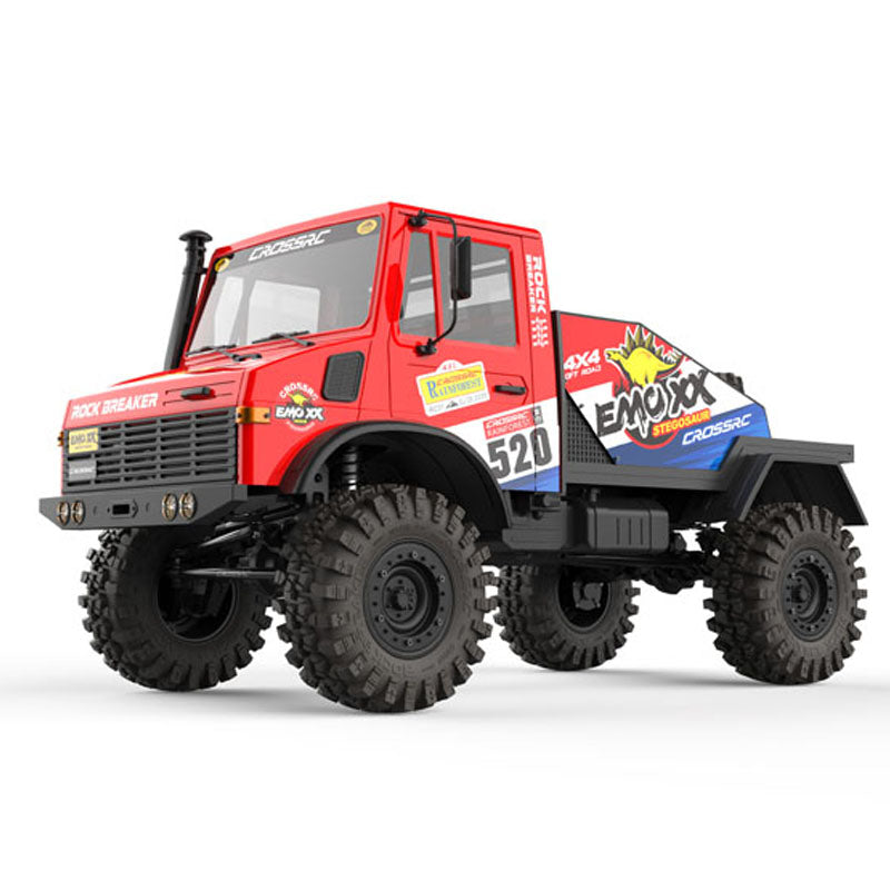 CROSSRC EMO XX Big Dinosaur Sword Dragon Thunder Dragon 1/6 RC Car 4x4 6x6 Climbing Crawler Rally Truck Off-Road Vehicle