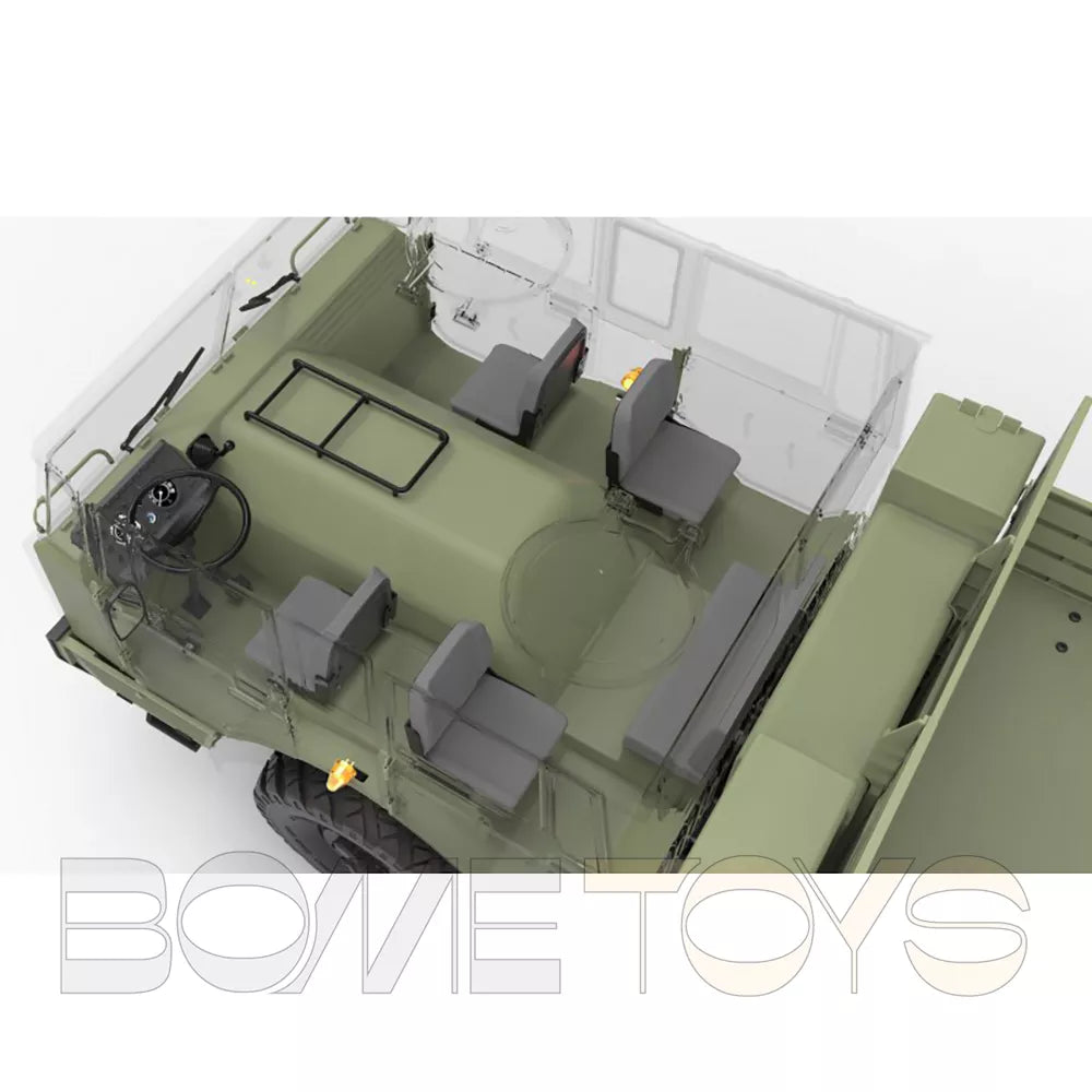 CROSSRC DC8 8x8 1/12 RC Car Scale Military Transport Climbing Car Off-road Model 8WD Toy KIT/RTR