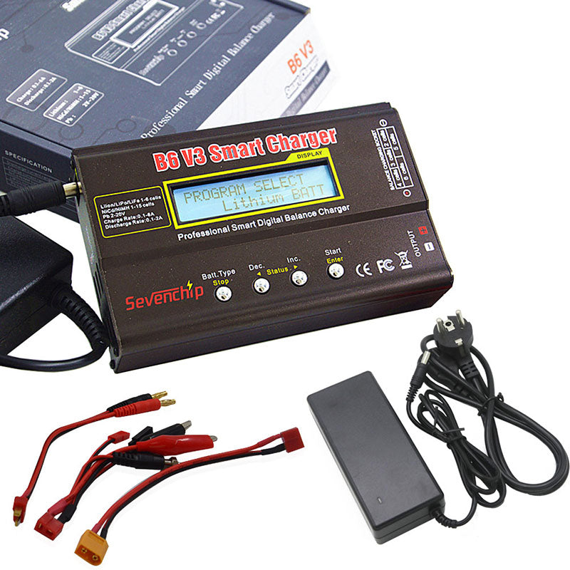 thumbnail image 2 of IMAX B6 AC 80W Balance Charger/Discharger For RC Batteries – LiPo, NiMH, LiFe, NiCd (motorhome-supply) 2 of 6
