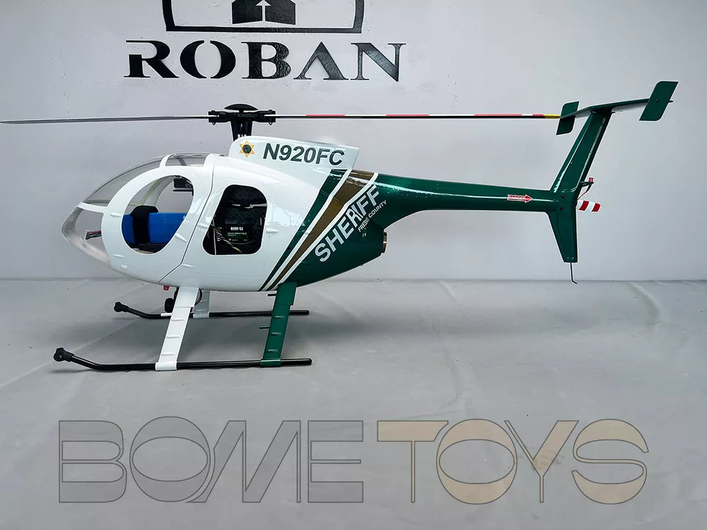 ROBAN 470 MD-500E Bird Helicopter GPS X2 Flight Control System LED Lighting System PNP/RTF Version RC Helicopter