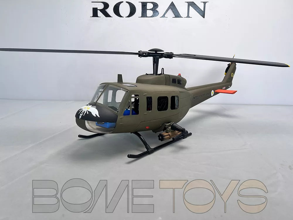 ROBAN 470 UH-1D RC Helicopter GPS X2 Flight Control System LED Lighting System PNP/RTF Version Helicopter