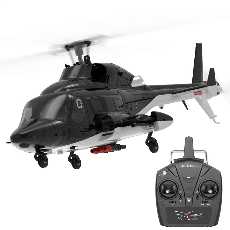 YUXIANG F02 Airwolf Helicopter Auto Stabilized 6CH 6-Axis Gyro Stabilization Optical Flow Positioning RC Helicopter
