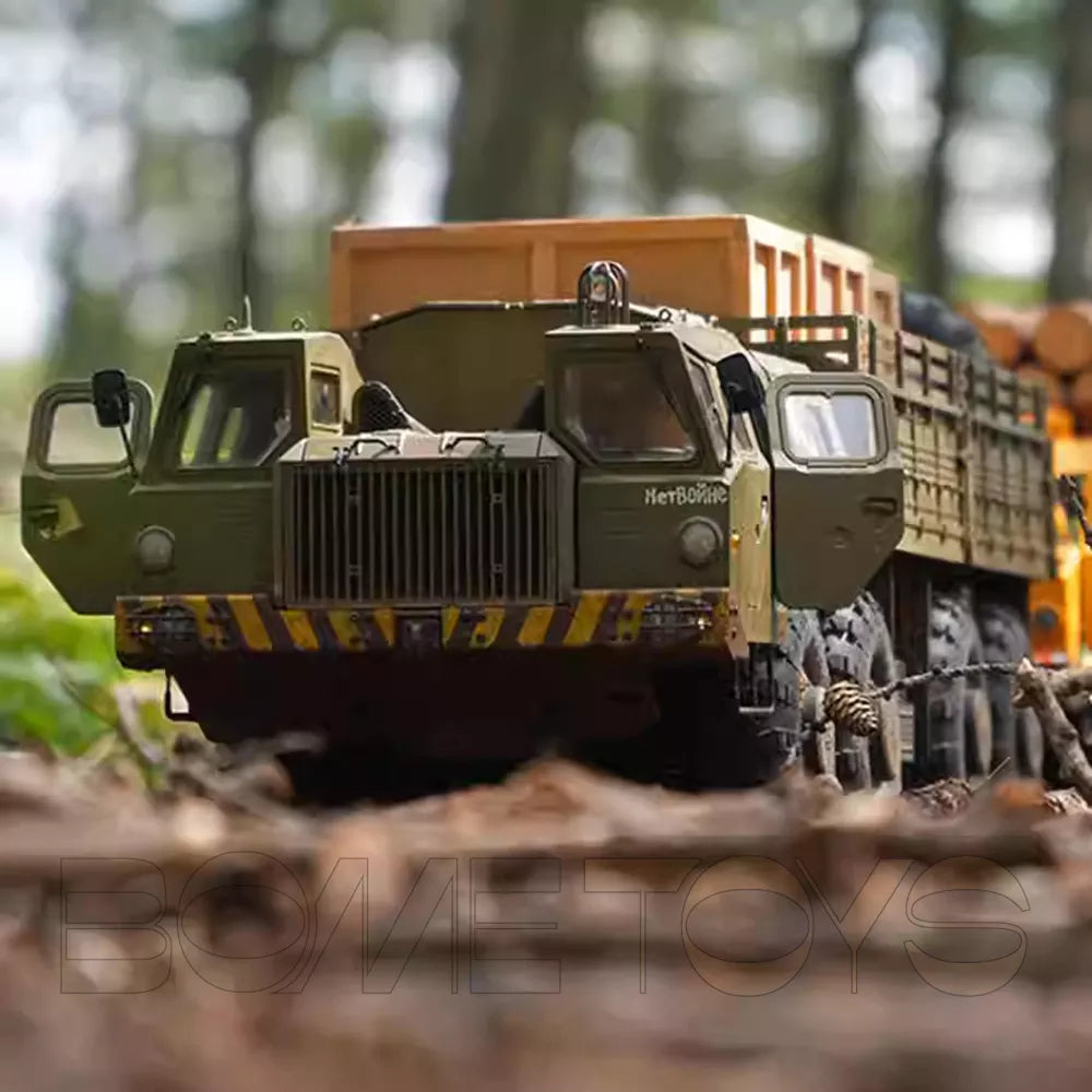 CROSSRC CC8 8x8 1/12 Scale RC Car Military Metal Transport Climbing Car Off-road Model 8WD Toy KIT/RTR