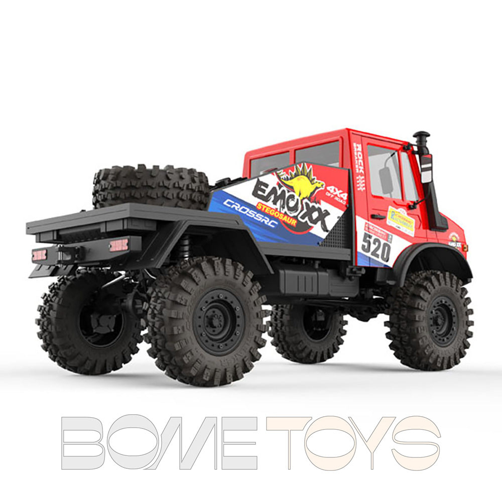 CROSSRC EMO XX Big Dinosaur Sword Dragon Thunder Dragon 1/6 RC Car 4x4 6x6 Climbing Crawler Rally Truck Off-Road Vehicle