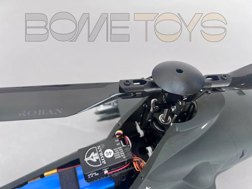 ROBAN 470 CAIC Z-10 4-Blade RC Helicopter GPS X2 Flight Control LED Lighting System PNP/RTF Version Helicopter