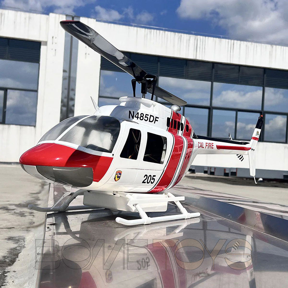 ROBAN 470 Bell-206 RC Helicopter GPS Mode PNP/RTF Version LED Lighting System with Water Tank